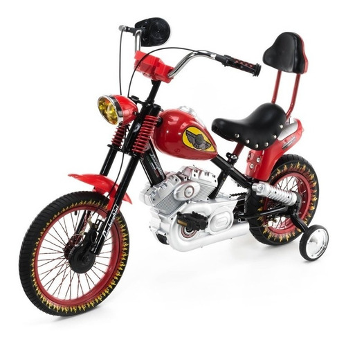 Bicicleta Moto Infantil Choppera 7112 Babymovil