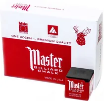 Comprar 12 Tizas Profesionales Para Pool Billar Origen Usa - Negro