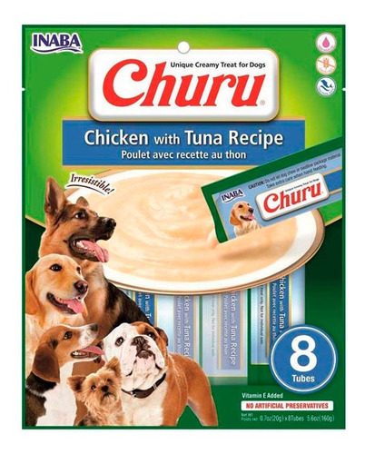 Churu Para Perro Pollo Con Atún - 8 Und