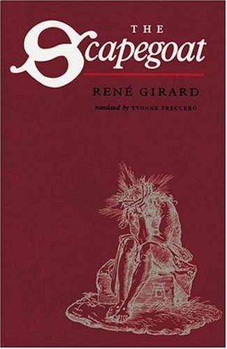 The Scapegoat, De René Girard. Editorial Johns Hopkins University Press, Tapa Blanda En Inglés, 1989