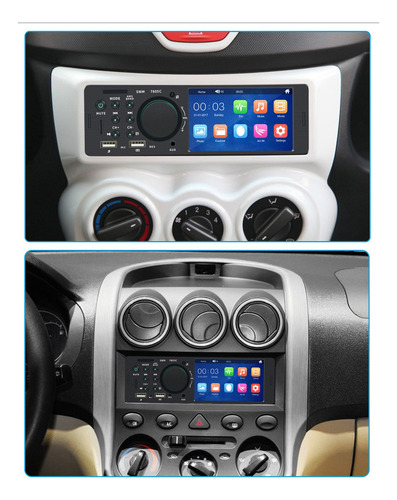 Som Automotivo Mp5 Player Com Tela Sensível Ao Toque