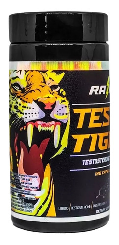 Tiger Testosterona En Capsulas Premium (120 Caps)