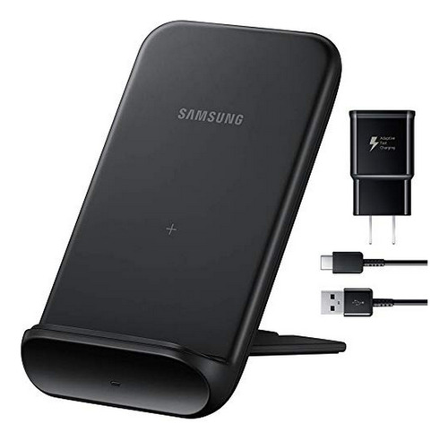 Cargador Inalámbrico Rápido Convertible Samsung 9w (negro)