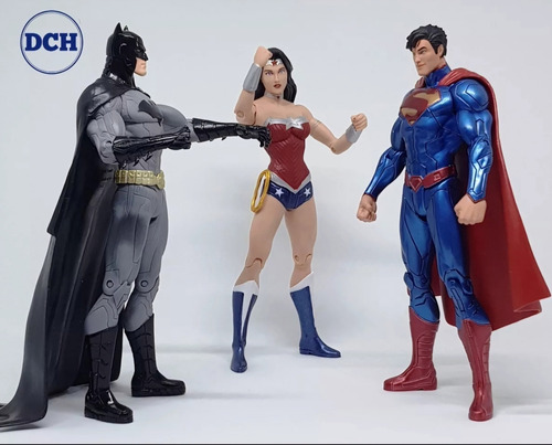 Superman-mulher Maravilha-batman Figuras De Ação.importado!