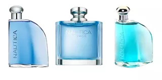 Paquete 3 Perfumes Nautica Classic Voyage Blue Original 100m
