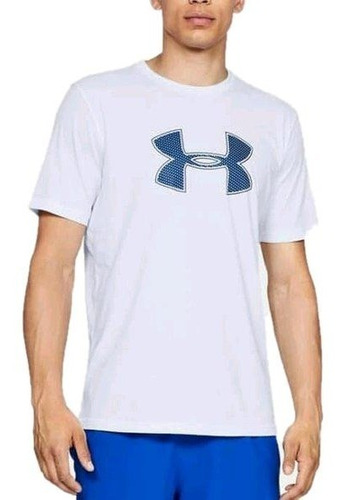 Playera Under Armour Hombre Blanco Big Logo 1314004100