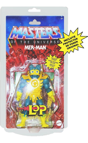 Masters Of The Universe Mer-man Lop Origins Motu Merman Hema