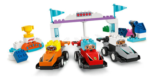 Lego Duplo Carros E Motoristas Das Equipes De Corrida De F1