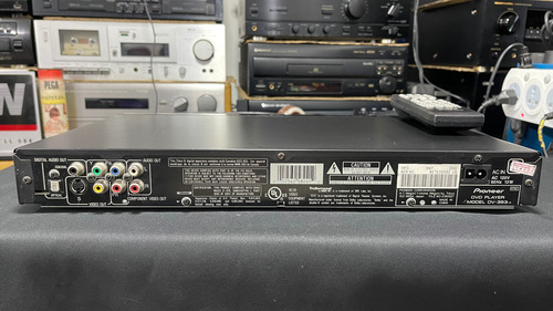 Dvd Player Pioneer Dv353 C/ Controle Ñ Marantz Yamaha Sony Preto (Usado)