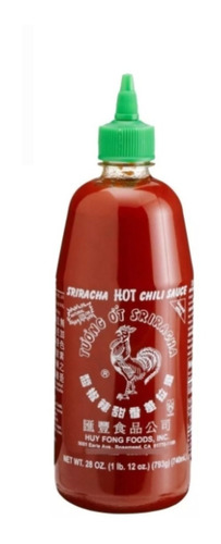 Pack 12 Unidades De Salsa Picante Sriracha Por 793 Gr C/u