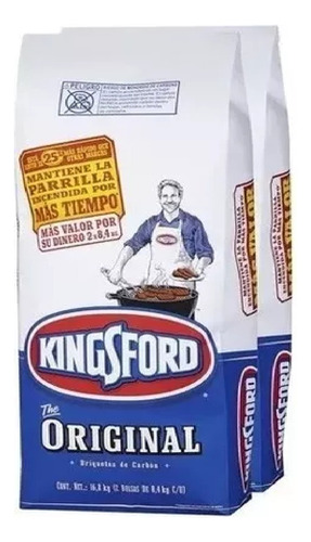 Kingsford Briquetas De Carbón 2/8.4kg Msi