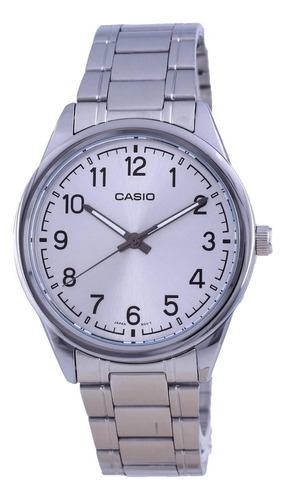 Casio Mtp-v005d-7b4 Reloj Analógico Con Esfera De Lector Fác