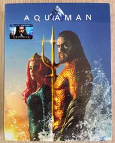 Comprar Bluray + Bluray 3d Steelbook Aquaman - Filmarena Lacrado Leg