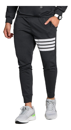 Jogger Manuel Negro Para Hombre Croydon