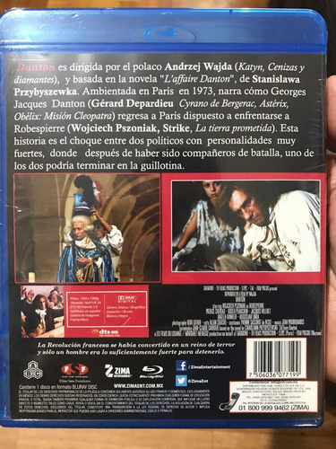 Blu-ray Danton / De Andrzej Wajda
