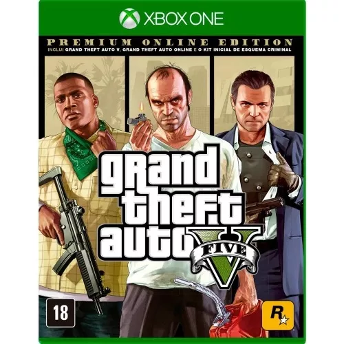 Grand Theft Auto V: Edição Premium - Xbox One - Cód 25 Digitos