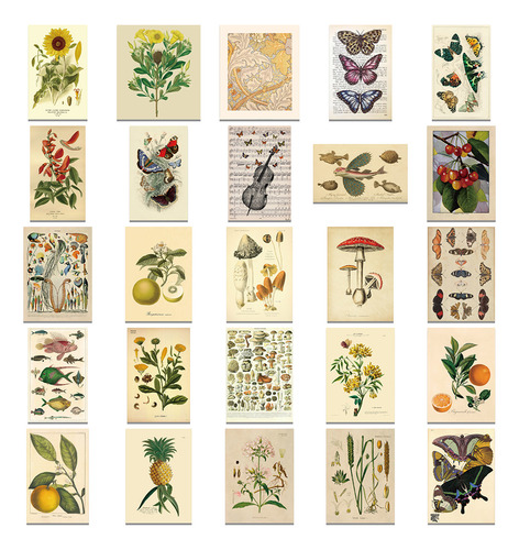 Pegatinas Retro De Mariposa Y Flores Para Ordenador Portátil