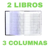 Comprar Libro De Contabilidad 100 Folios 3 Columnas