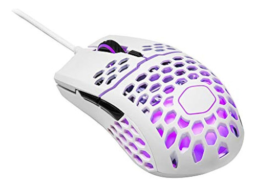 Cooler Master Mm711 60g Ratón Para Juegos En Blanco Brillant