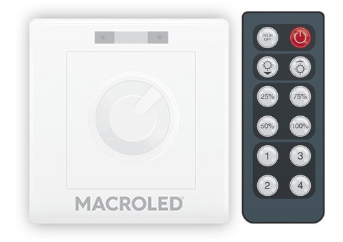 Dimmer Con Control Remoto Infrarrojo 96w Macroled