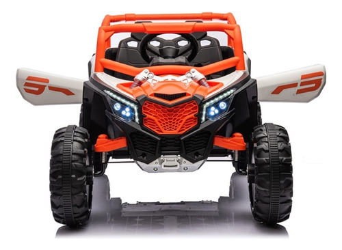 Quadriciclo Utv R3 Carro Elétrico Infantil R/c 12v Laranja Voltagem Do Carregador 110v/220v