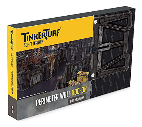Tinker Turf Sci-fi Terrain: Muro Perimetral, Tema Neutral, R