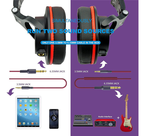 Auriculares Prosonic Dj2r: Sonido Profesional Para Tu Experiencia Musical