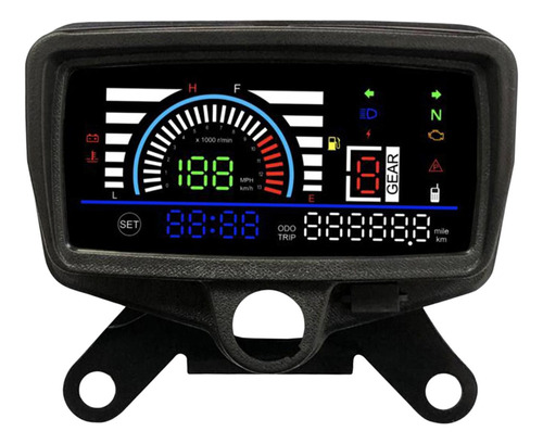 Pantalla De Velocímetro Digital Lcd De Moto Para Cg125-cg150