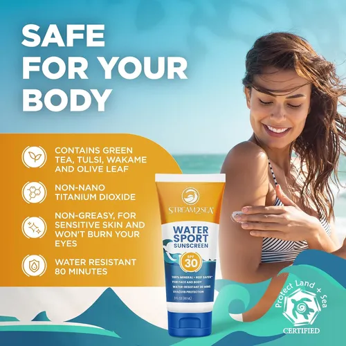 Protector Solar Mineral Biodegradable Stream 2 Sea Spf 30