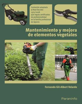 Libro Mantenimiento Y Mejora De Elementos Vegetales De Gil A