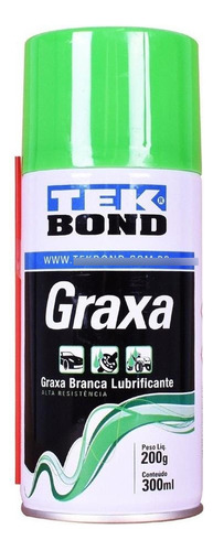 Graxa Spray Branca 300ml/200g - Tekbond