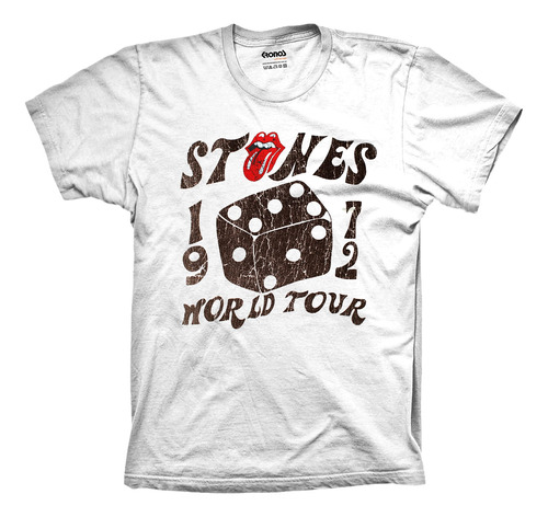 Remera Rolling Stones 1972 Retro Tour Vintage