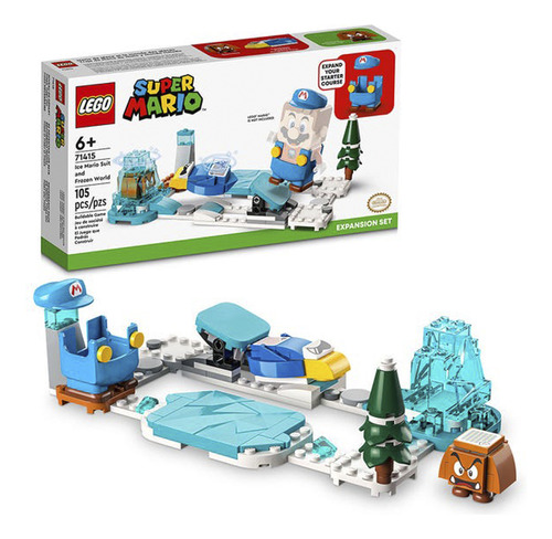 Lego Traje De Mario De Hielo Y Mundo Helado 71415 Crazygames