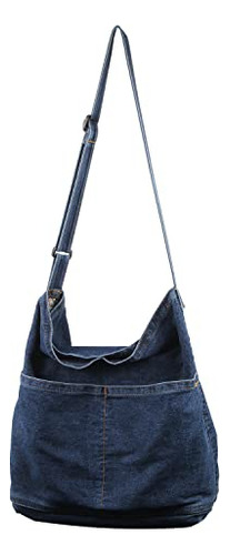 Oweisong Mujer Denim Tote Bags For School Canvas Hobo Ry8rn