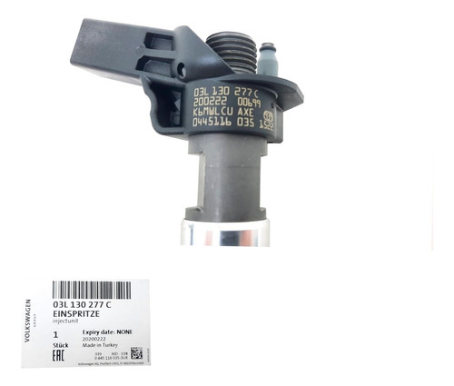 Imagem 2 de 6 de Bico Injetor Amarok 2009 2010 2011 Original Vw 03l130277c
