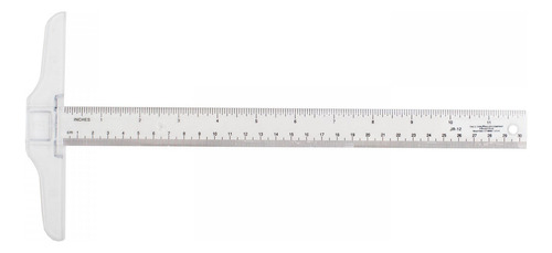 T-square Westcott Jr-12, Plástico Pequeño Para Dibujar, 30 C