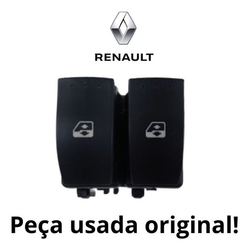 Botão Do Vidro Duplo Renault Master 2008/2013