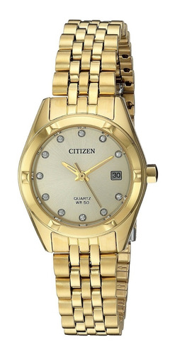 Citizen Crystal Stainless Steel Gold Eu6052-53p  ¨¨¨dcmstore