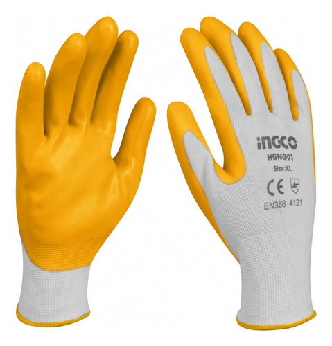 Guantes De Nitrilo Ingco Talle L