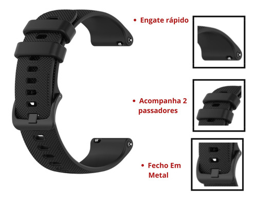 Pulseira Compatível Com Polar Grit X Pro