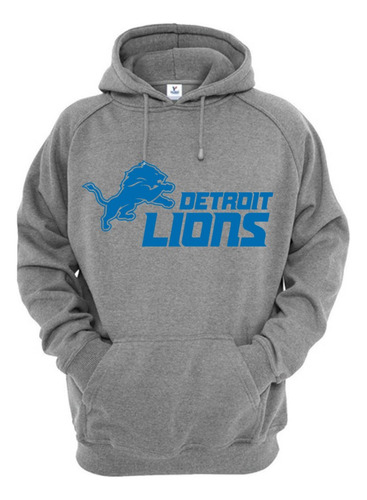 Sudadera Hoodie Leones Detroit Americano Lions Futbol Comoda