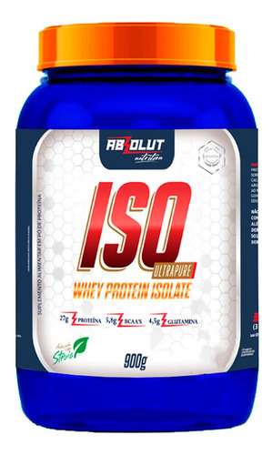 Whey Protein Isolado 900g - Absolut Nutrition Sabor Banana Caramelizada