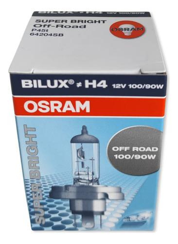 Lampara Osram Halogena H4 12v 100/90w P45t