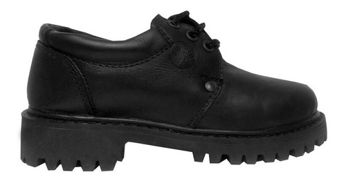 Zapato De Cuero Gamuza Marcel Calzados (cod.88005) Negro.