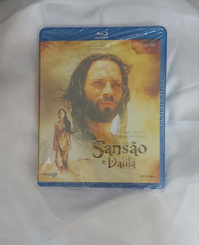 Blu-ray Sansão E Dalila Minissérie Record - Raridade!