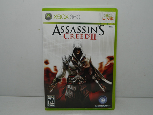 Assassin's Creed Ii 2 Edição Padrão Xbox 360 Físico -loja Rj (Usado)