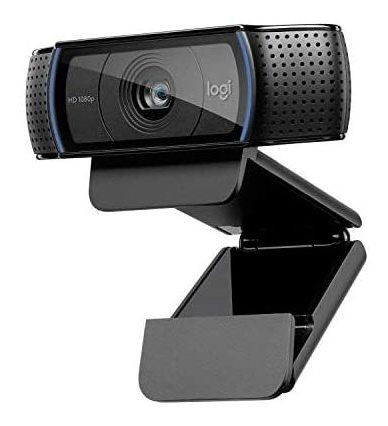 Cámara Web Logitech C920 Alta Definición 1080p -negro