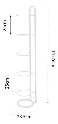 5 Layer Basketball Display Rack Holder For Living Room