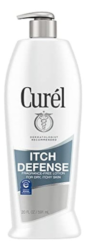 Curel Itch Defense, Loción, Sin Fragancia, 20 Onzas.