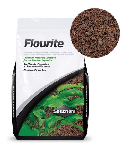 Substrato Fértil Seachem Flourite 7kg P/ Aquários Plantados